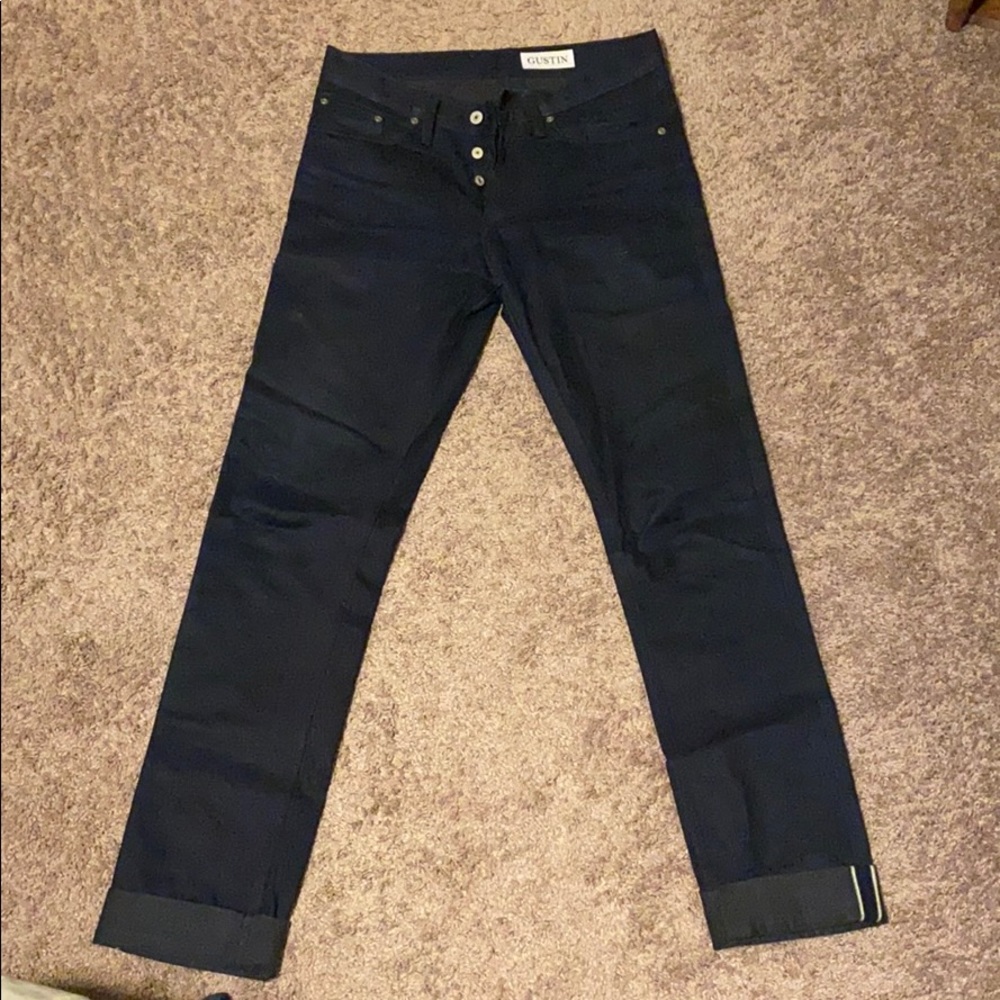 Gustin Italian Selvedge Denim Jeans 30w (slim)
